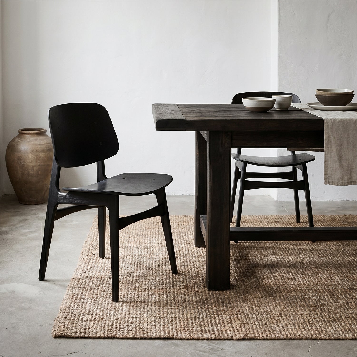 Silla Comedor Aston Negro