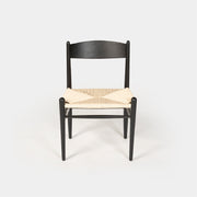 Silla Comedor Grand Cuerda Negra
