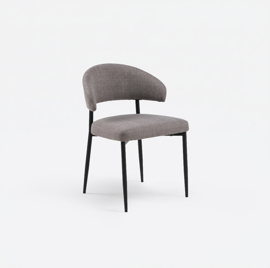 Silla Comedor Edina Gris Cafe