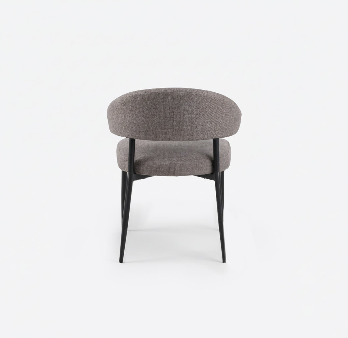 Silla Comedor Edina Gris Cafe