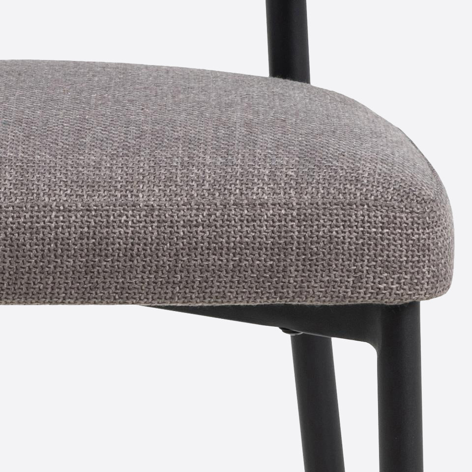 Silla Comedor Edina Gris Cafe