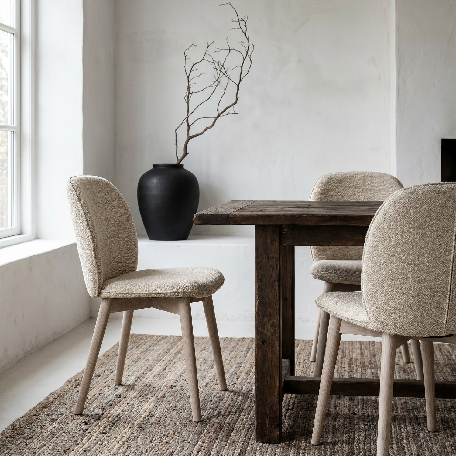 Silla Comedor Cindy Crema