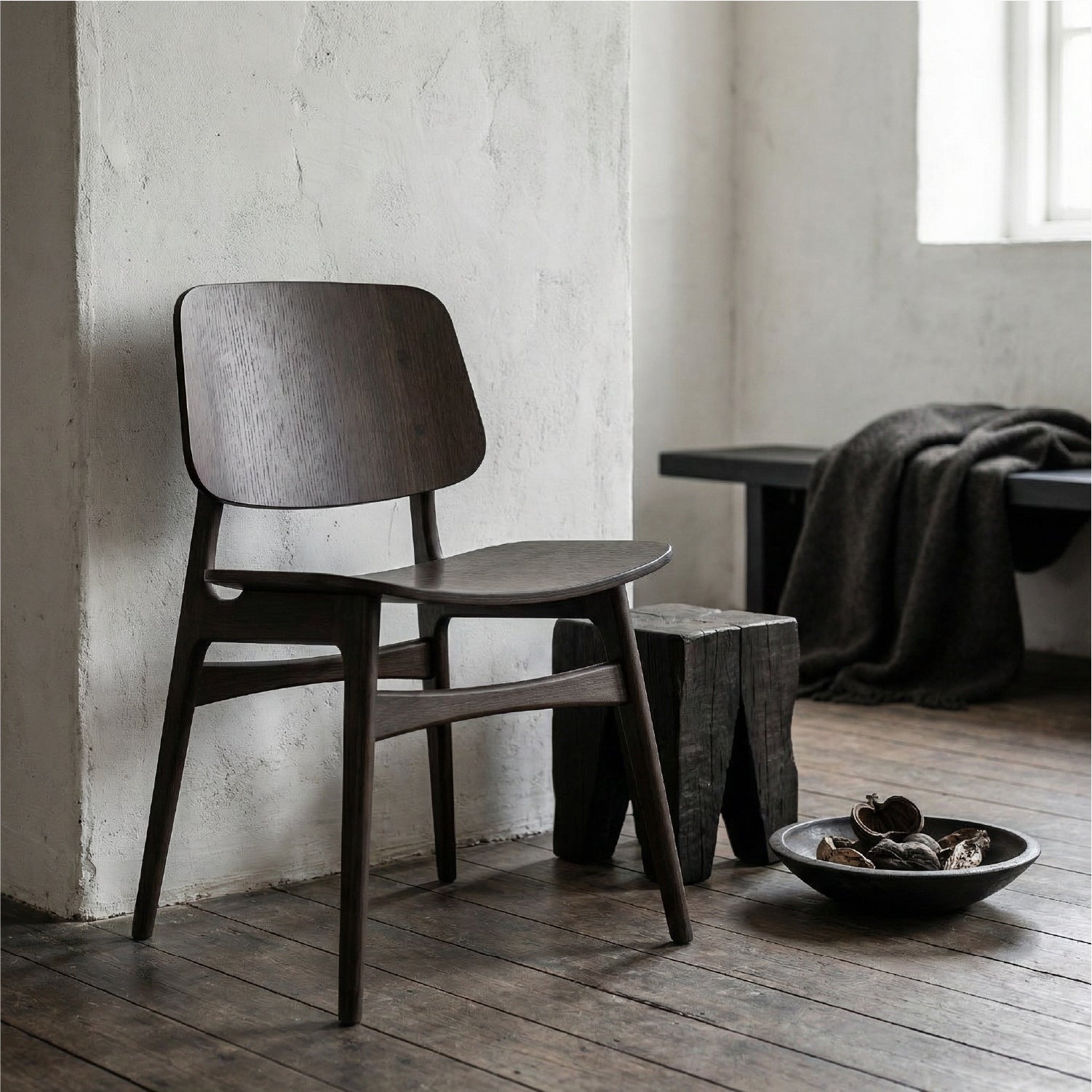 Silla Comedor Aston Café