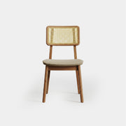 Silla Comedor Monte rattan beige
