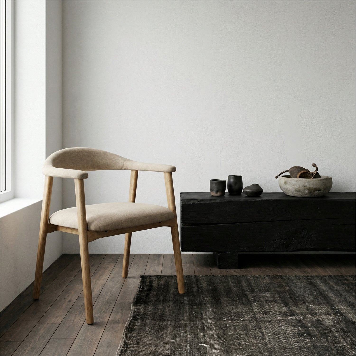 Silla Comedor Addi Beige