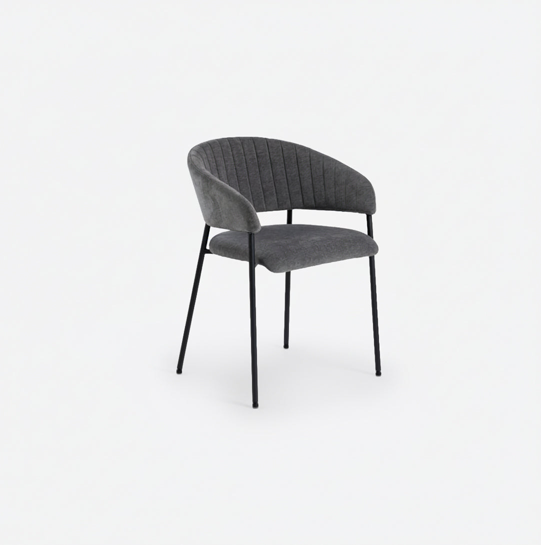 Silla Comedor Ann II Gris Oscuro