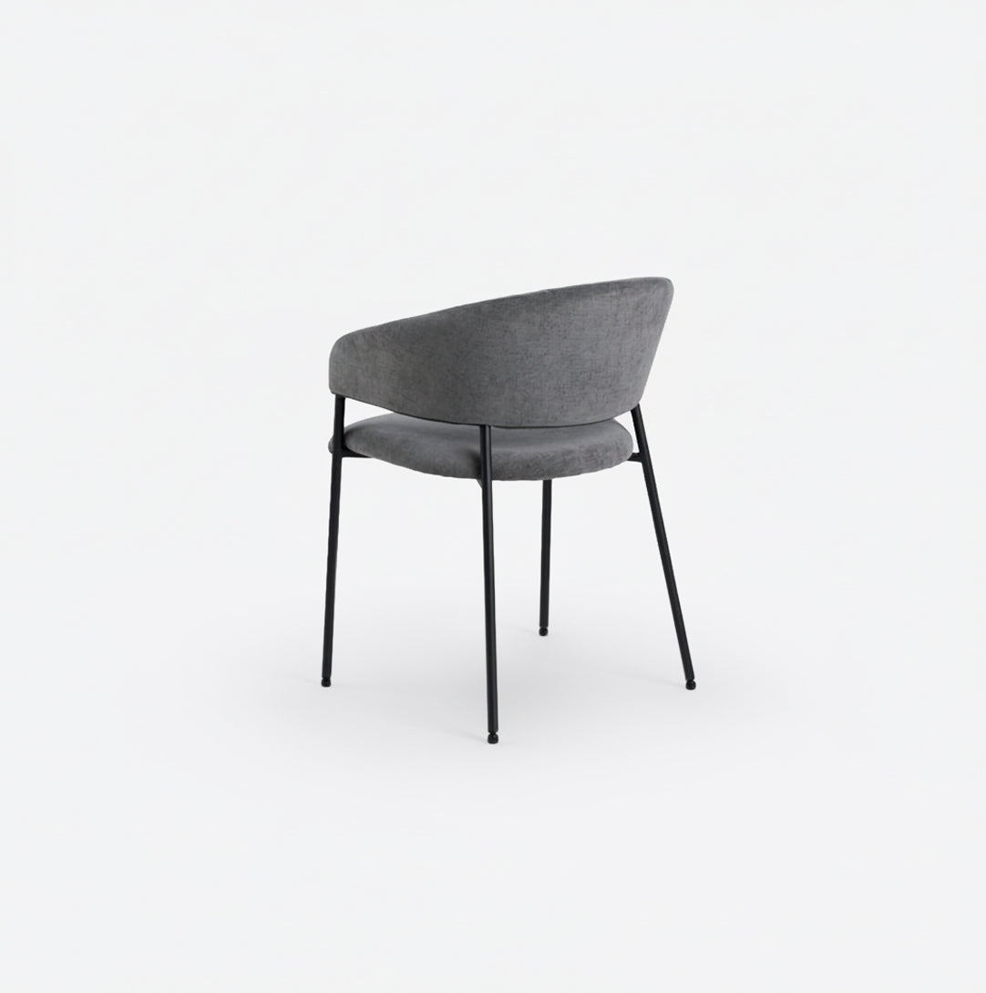 Silla Comedor Ann II Gris Oscuro