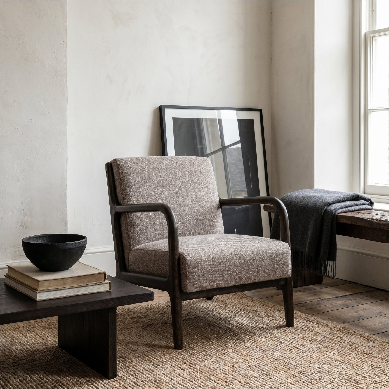 Sillon Cube 1P Crudo