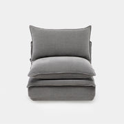 Sillon Radley 1P Armless Gris oscuro