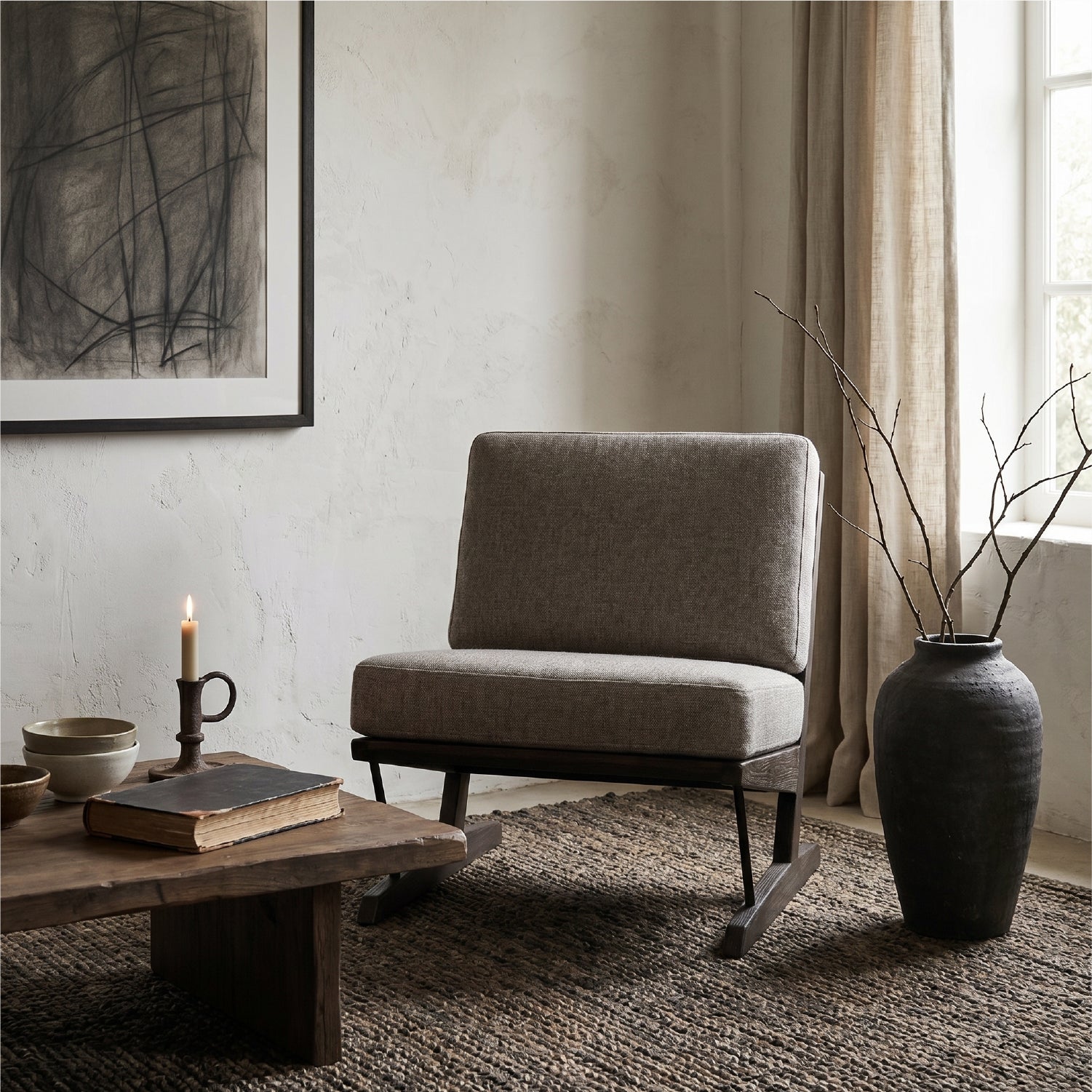 Sillon Alon Taupe