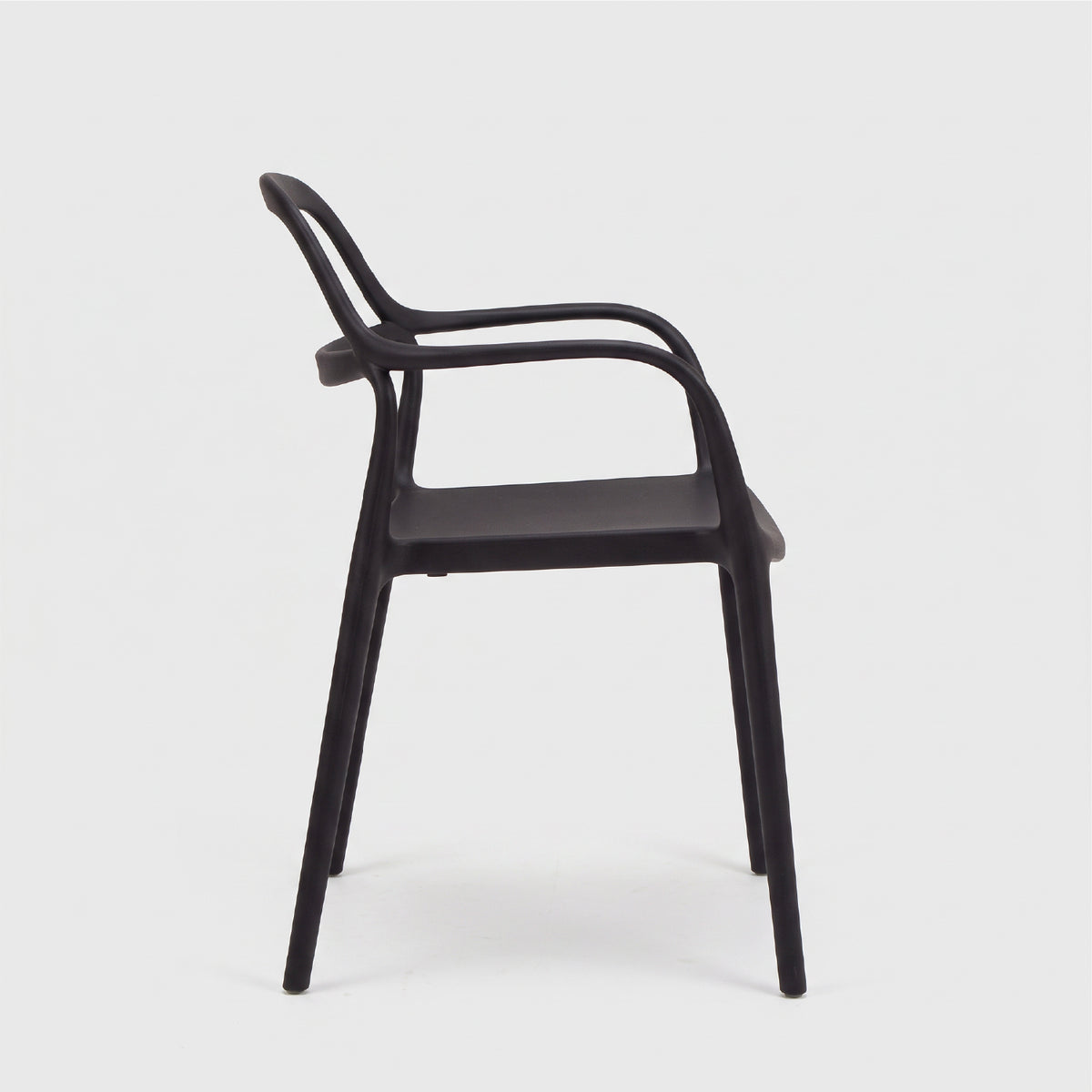 Silla Comedor Terraza Dora Negra