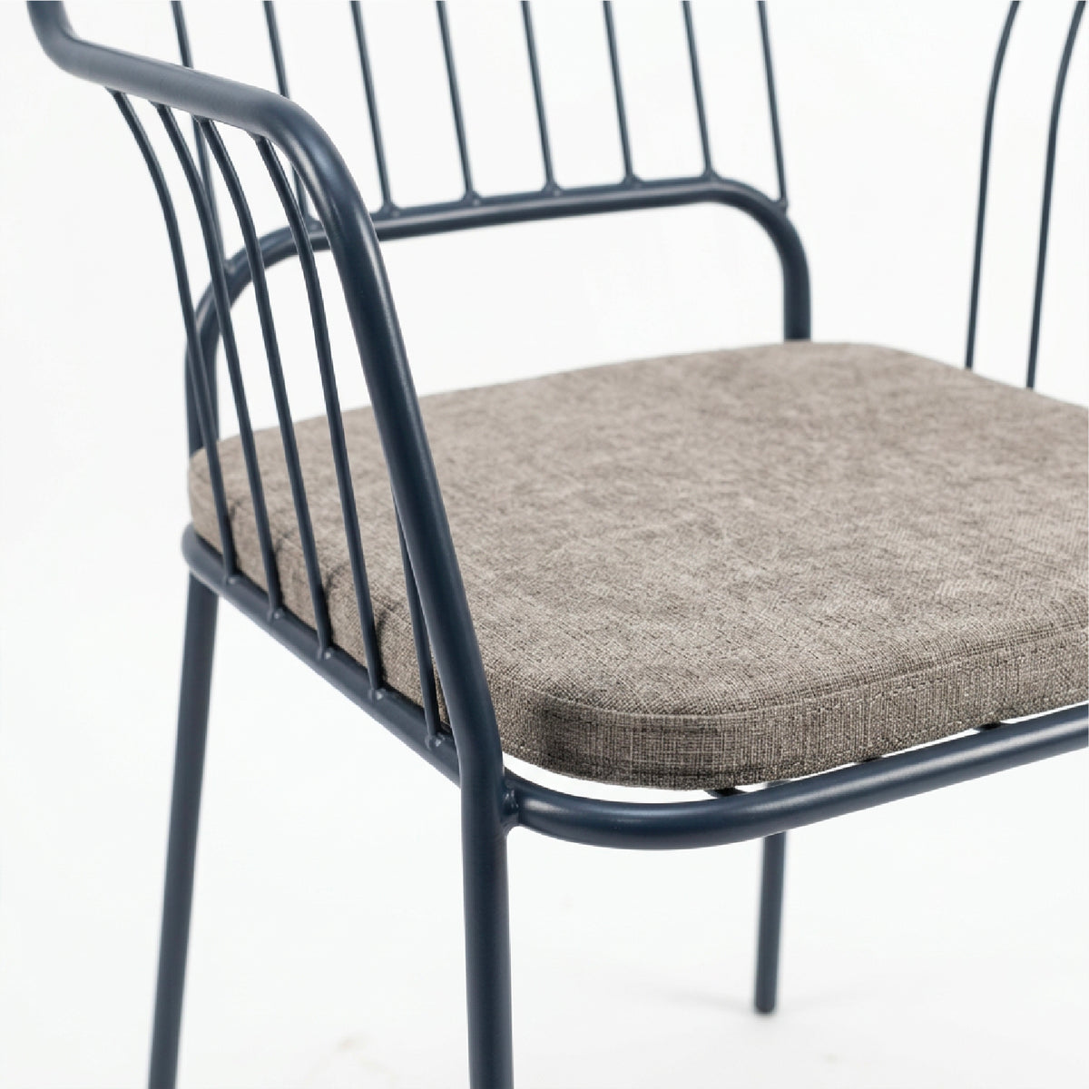 Silla Comedor Terraza Bruma Gris Oscuro