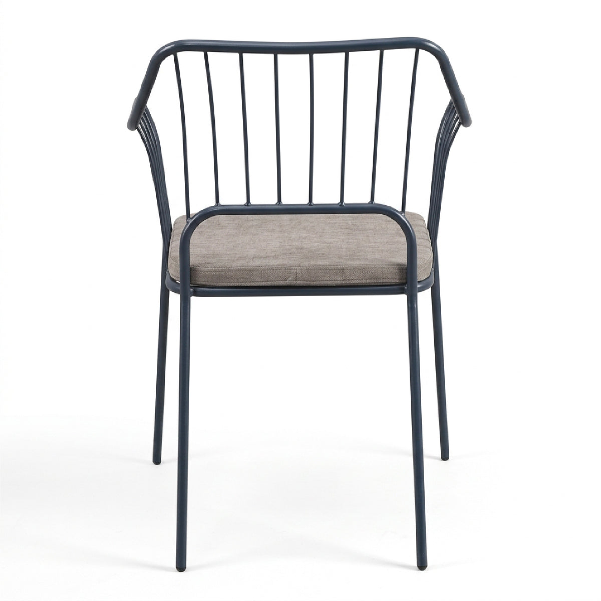 Silla Comedor Terraza Bruma Gris Oscuro