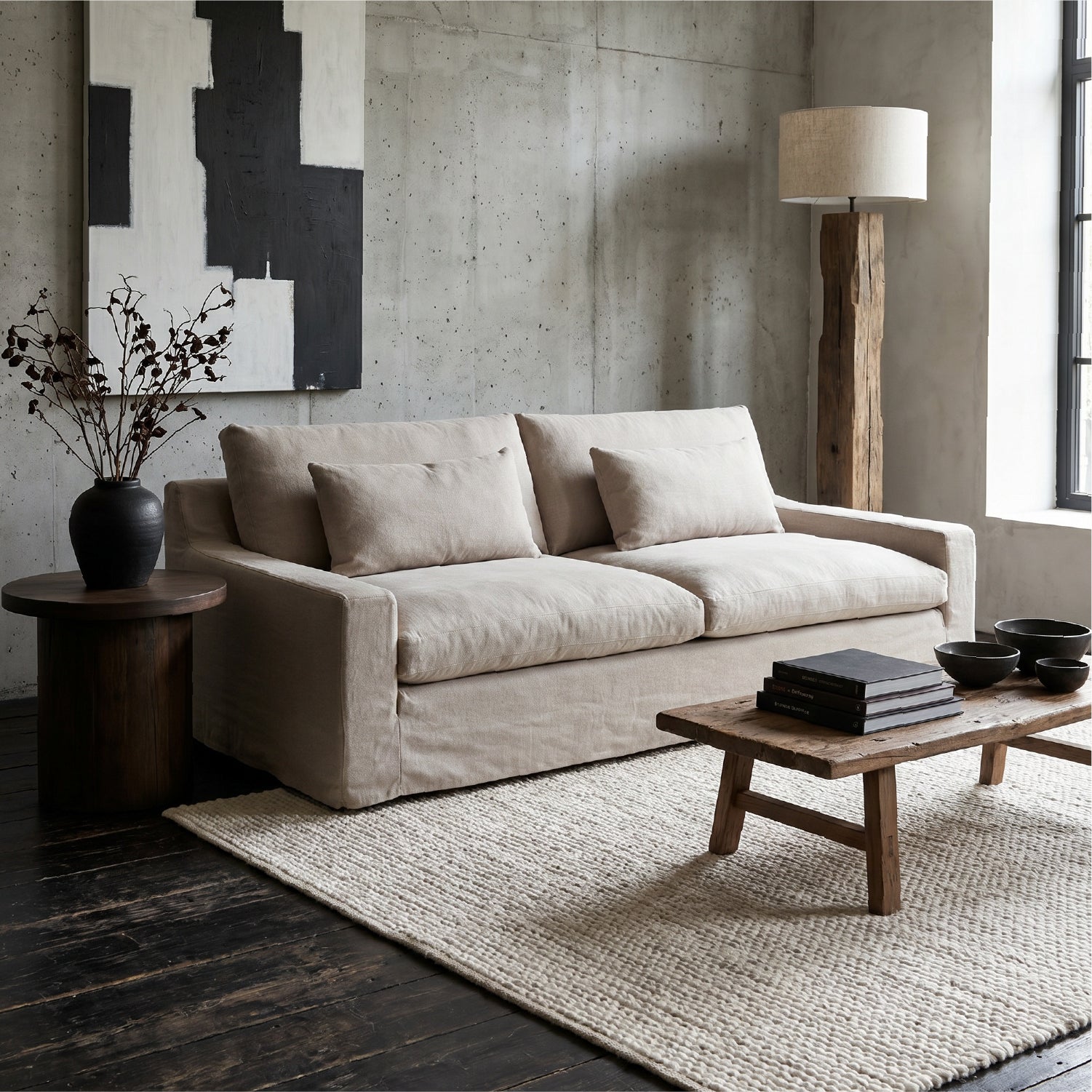 Sofa 2,5C Jacques Crudo