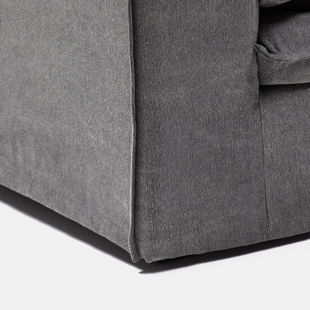 Sofa 2,5C Orson Acero