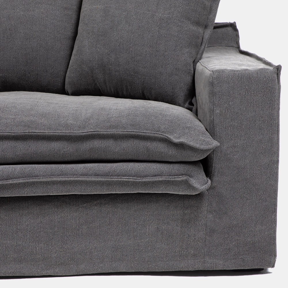 Sofa 2,5C Orson Acero