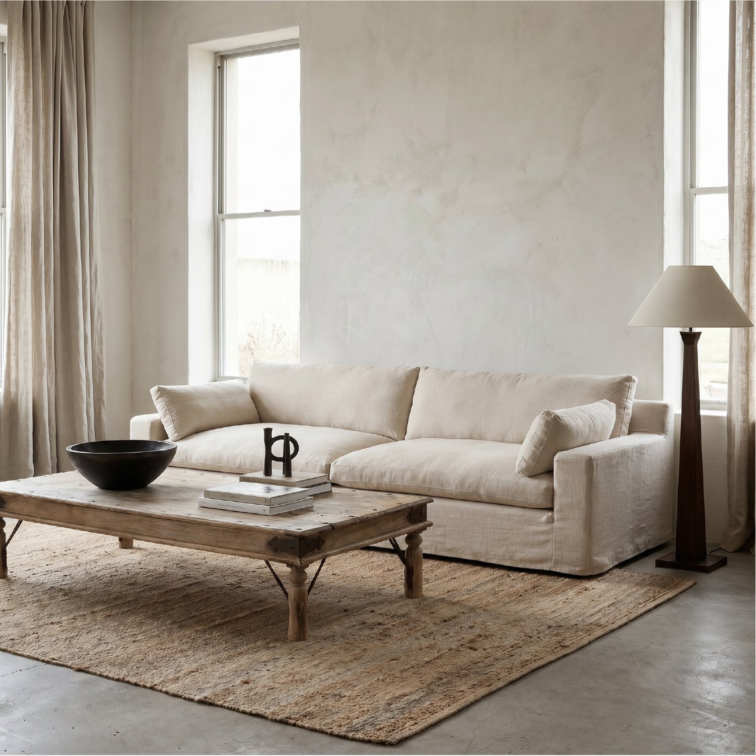 Sofa Seccional Jacques Der. Izq. Crudo