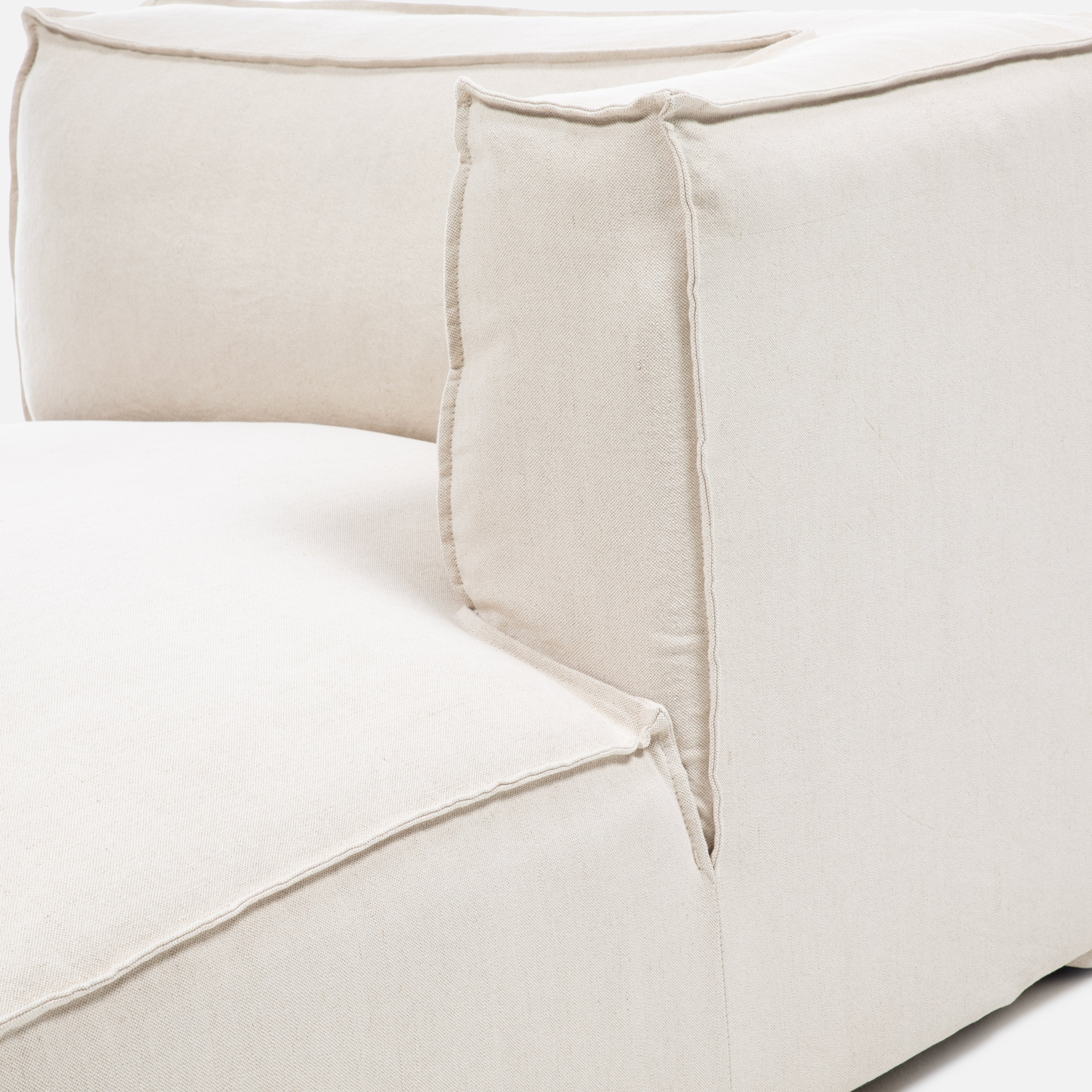 Sofa Seccional Cube Widecouch Izq. Crudo