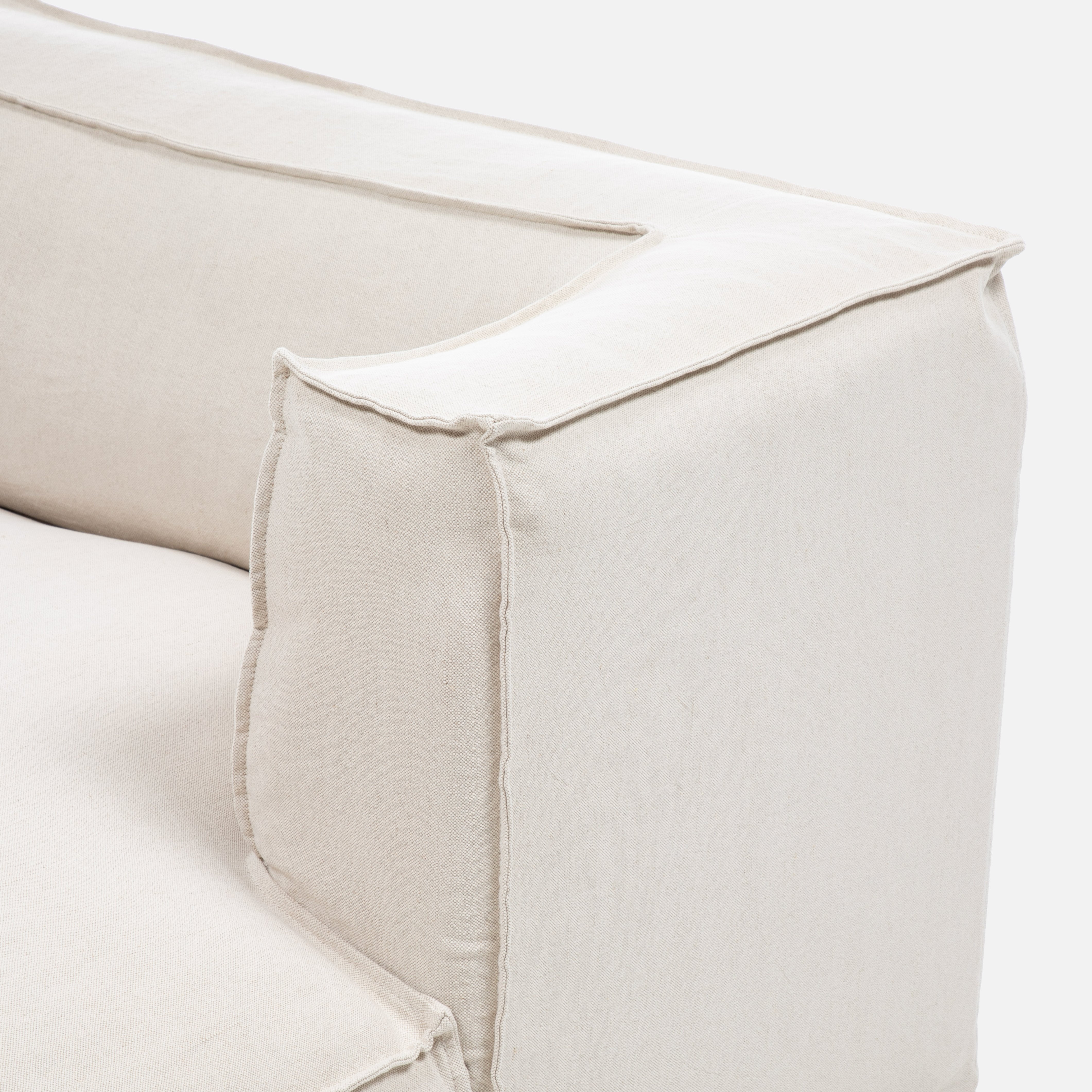 Sofa Seccional Cube Widecouch Izq. Crudo