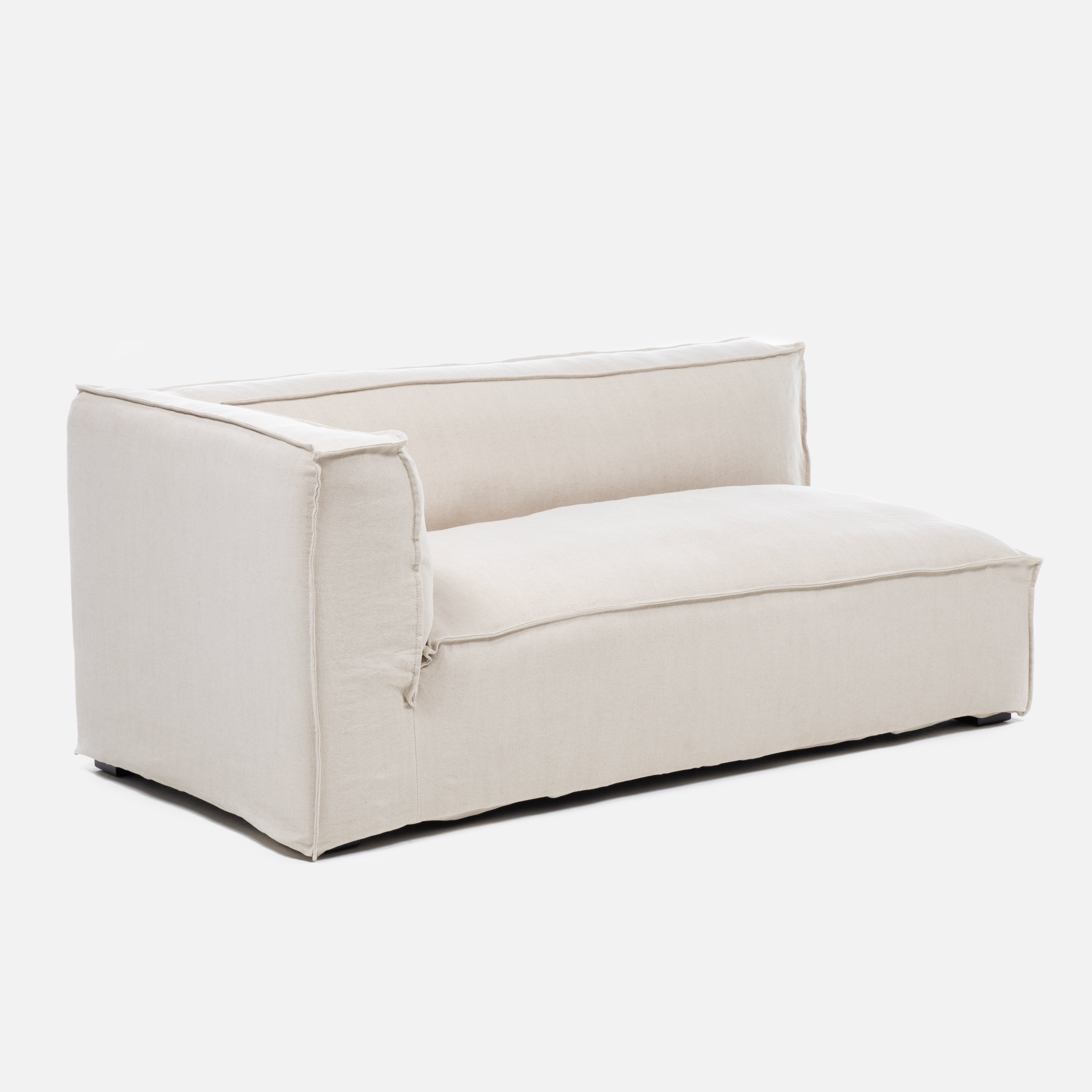 Sofa Seccional Cube One Arm Der. Crudo