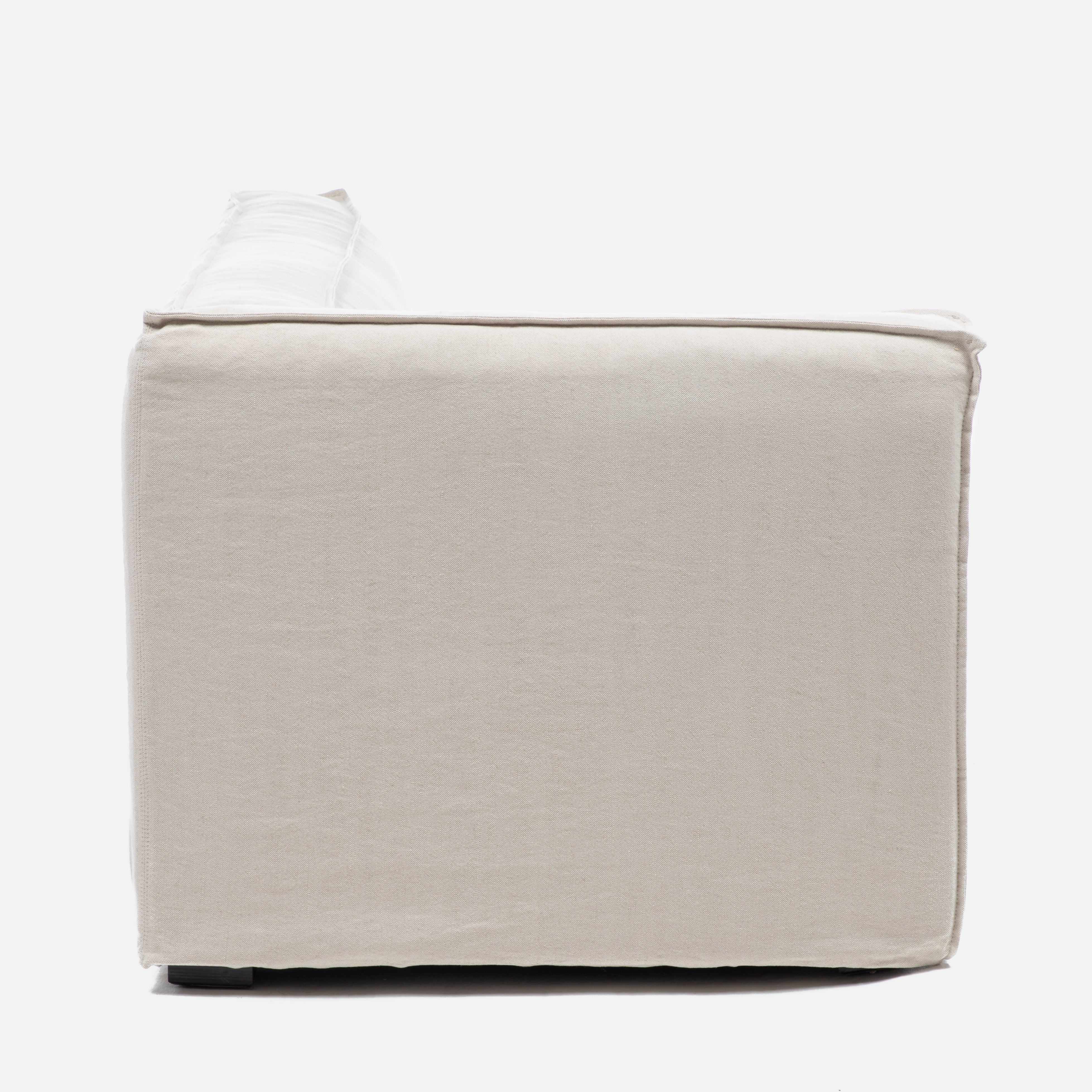 Sofa Seccional Cube One Arm Der. Crudo