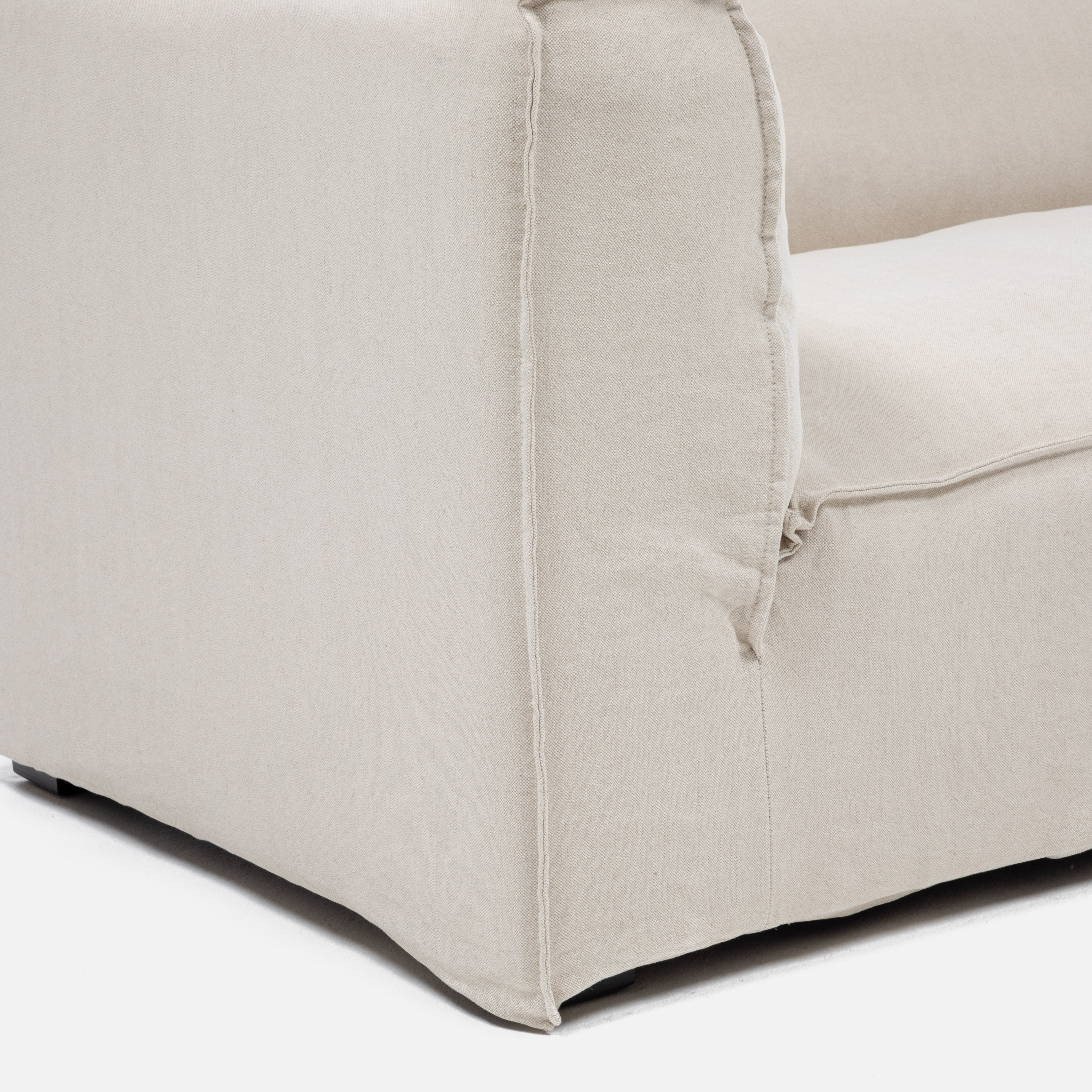 Sofa Seccional Cube One Arm Der. Crudo