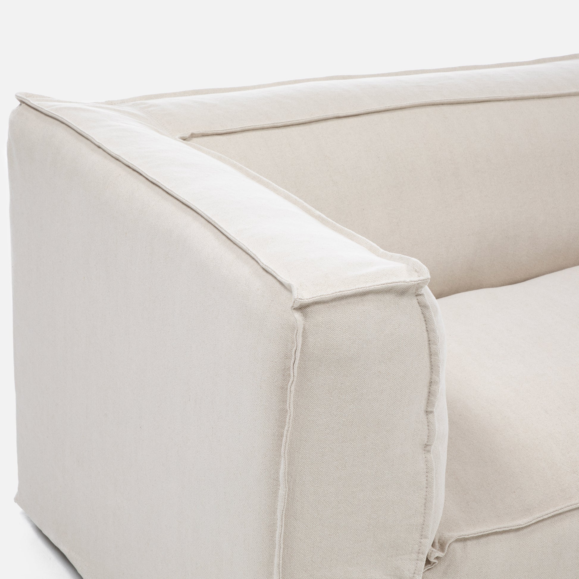Sofa Seccional Cube One Arm Der. Crudo