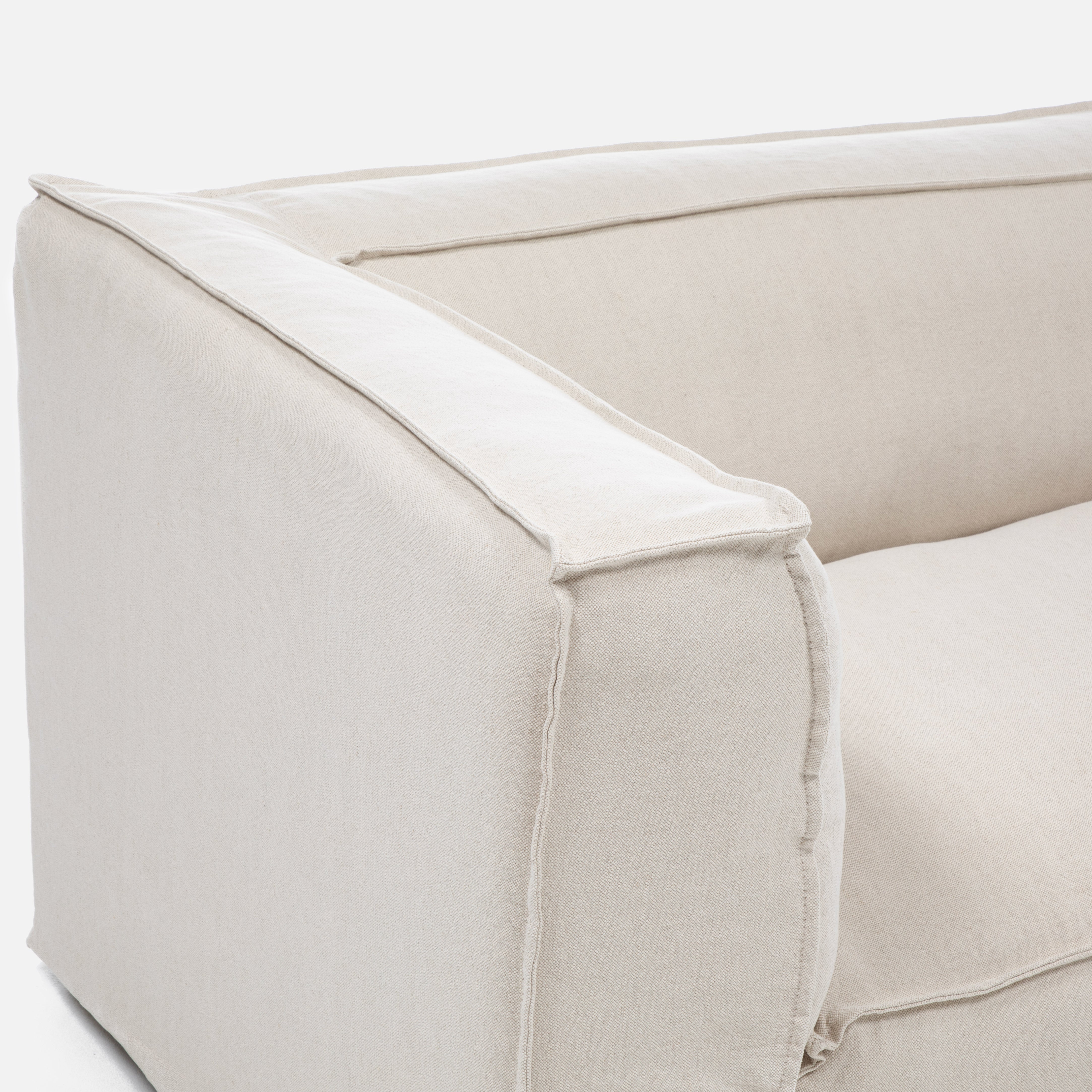 Sofa Seccional Cube One Arm Der. Crudo