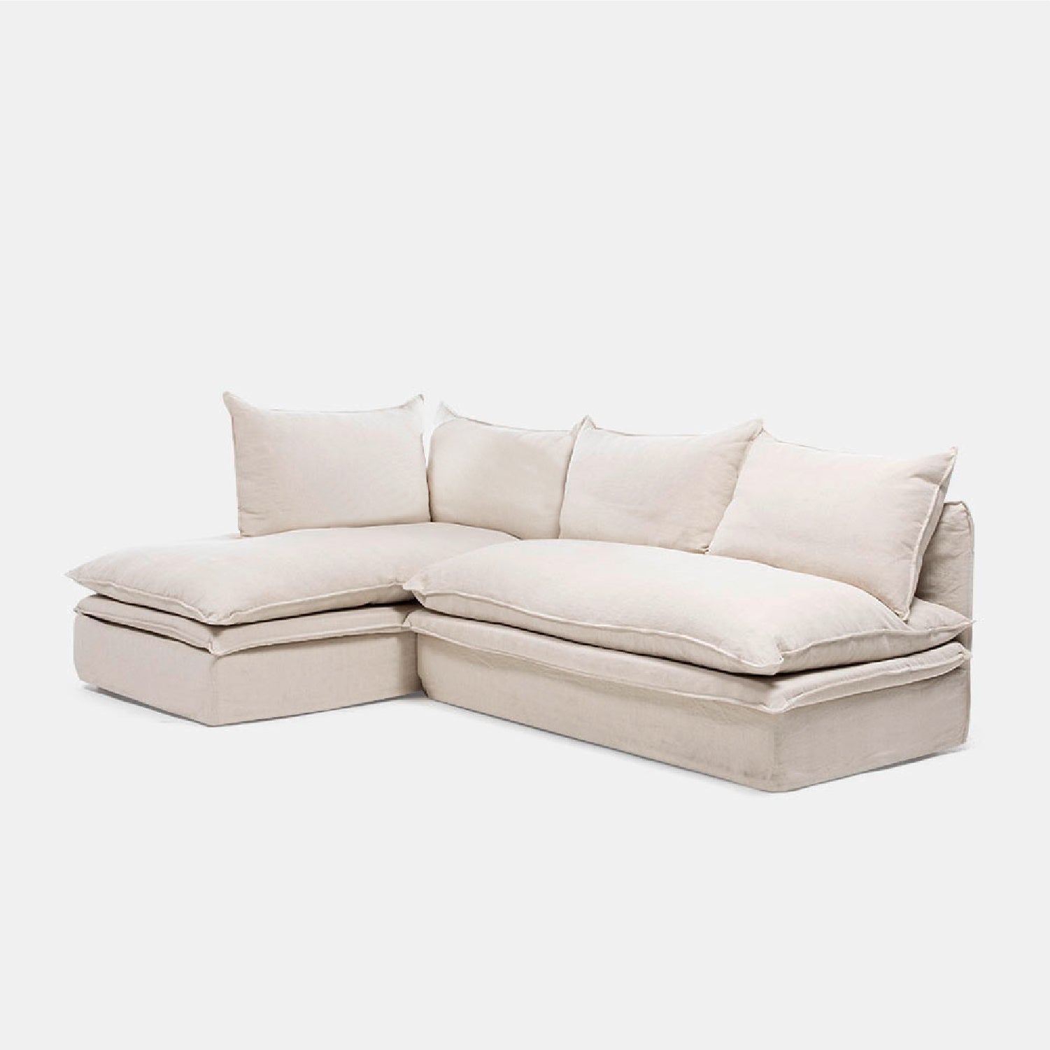 Sofa Seccional Radley M Right Crudo