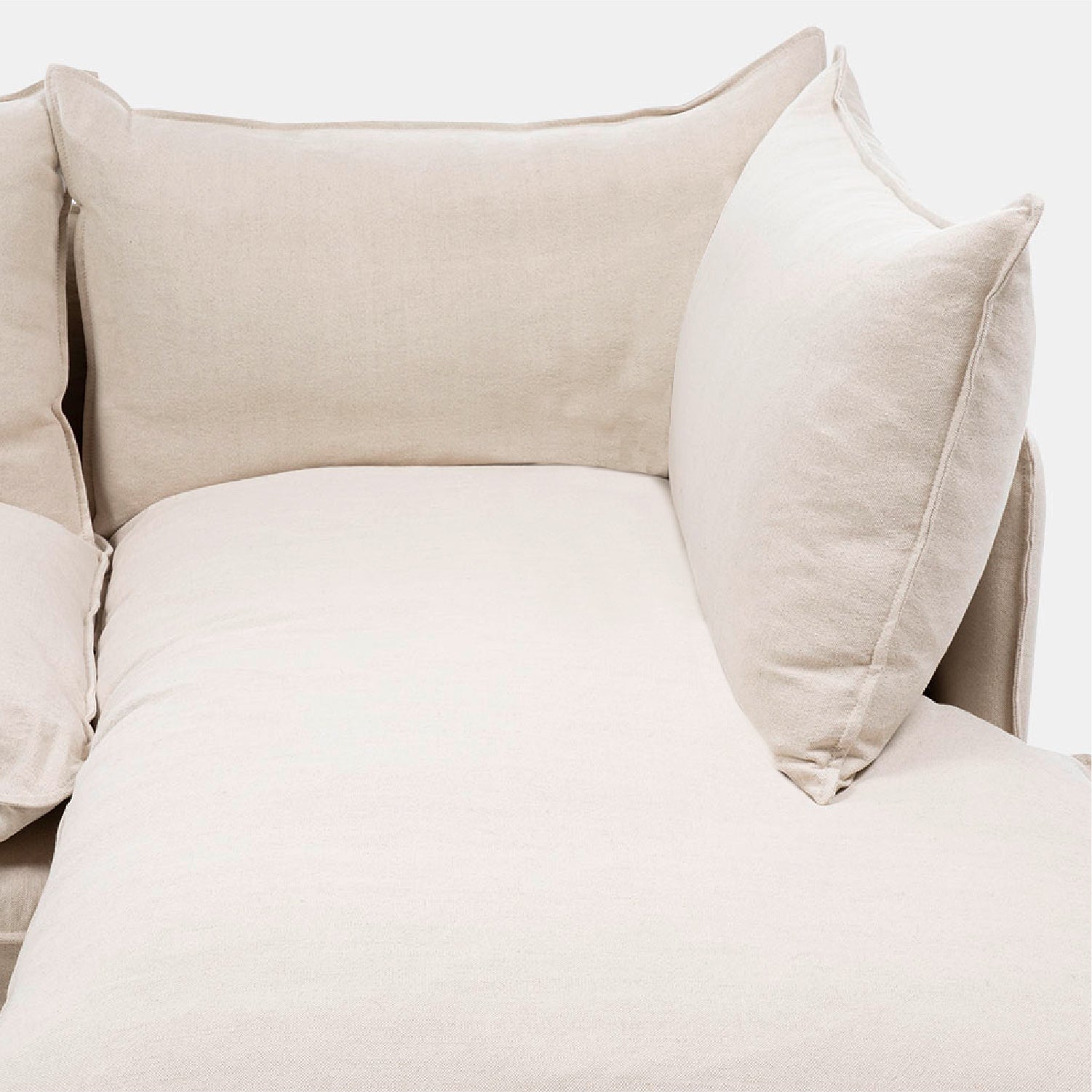 Sofa Seccional Radley M Right Crudo