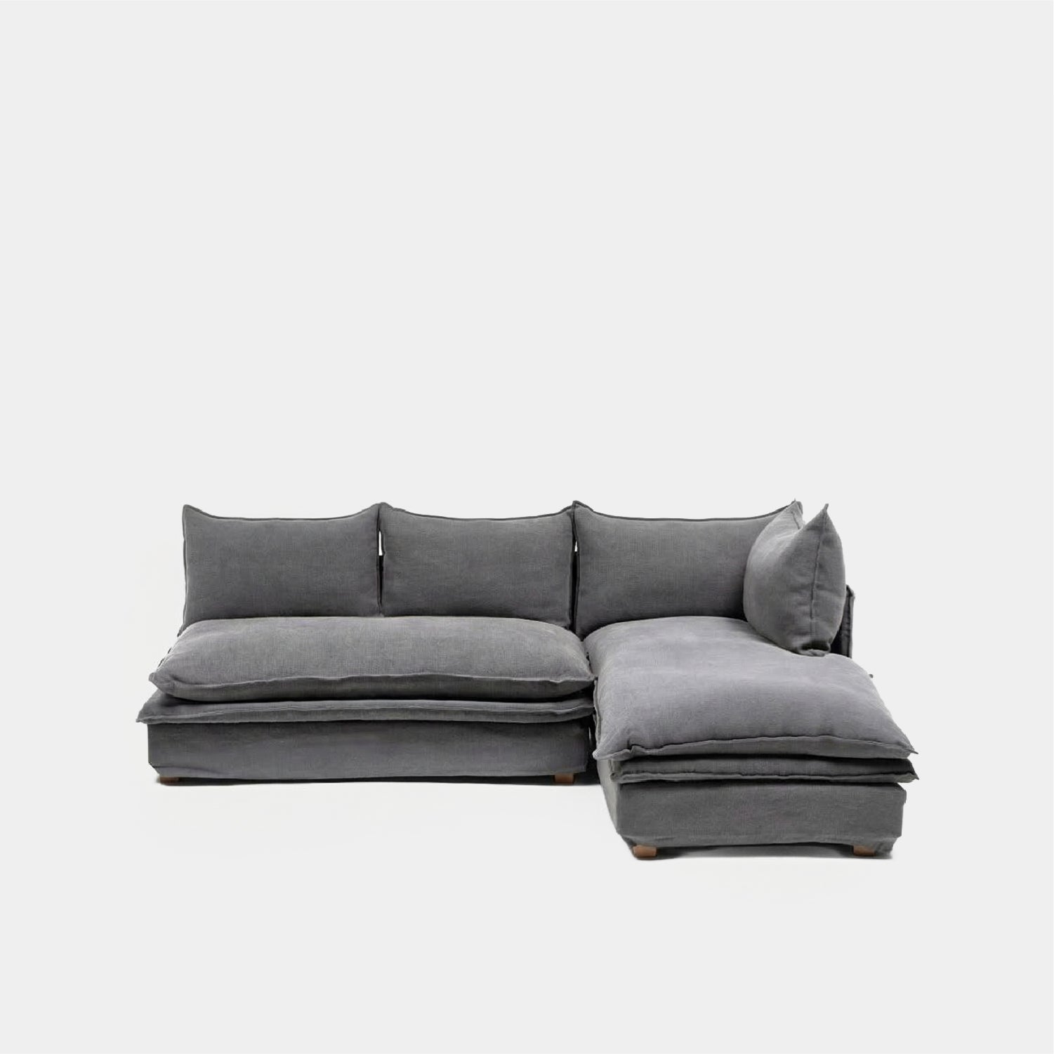 Sofa Seccional Radley M Izq. Gris oscuro
