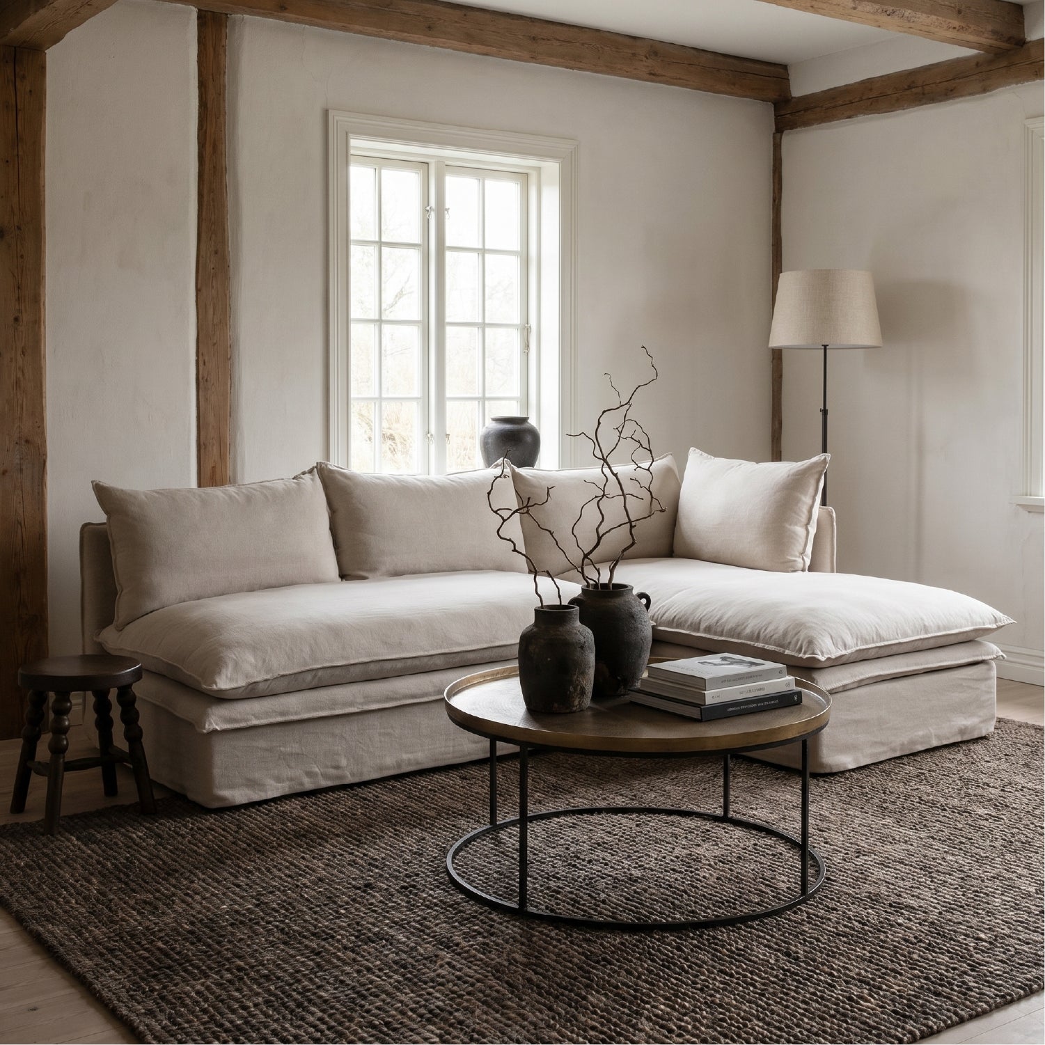 Sofa Seccional Radley M Izq. Crudo