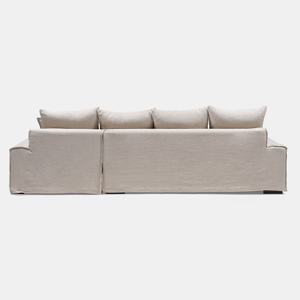 Sofa Seccional Elba 2 Der Beige