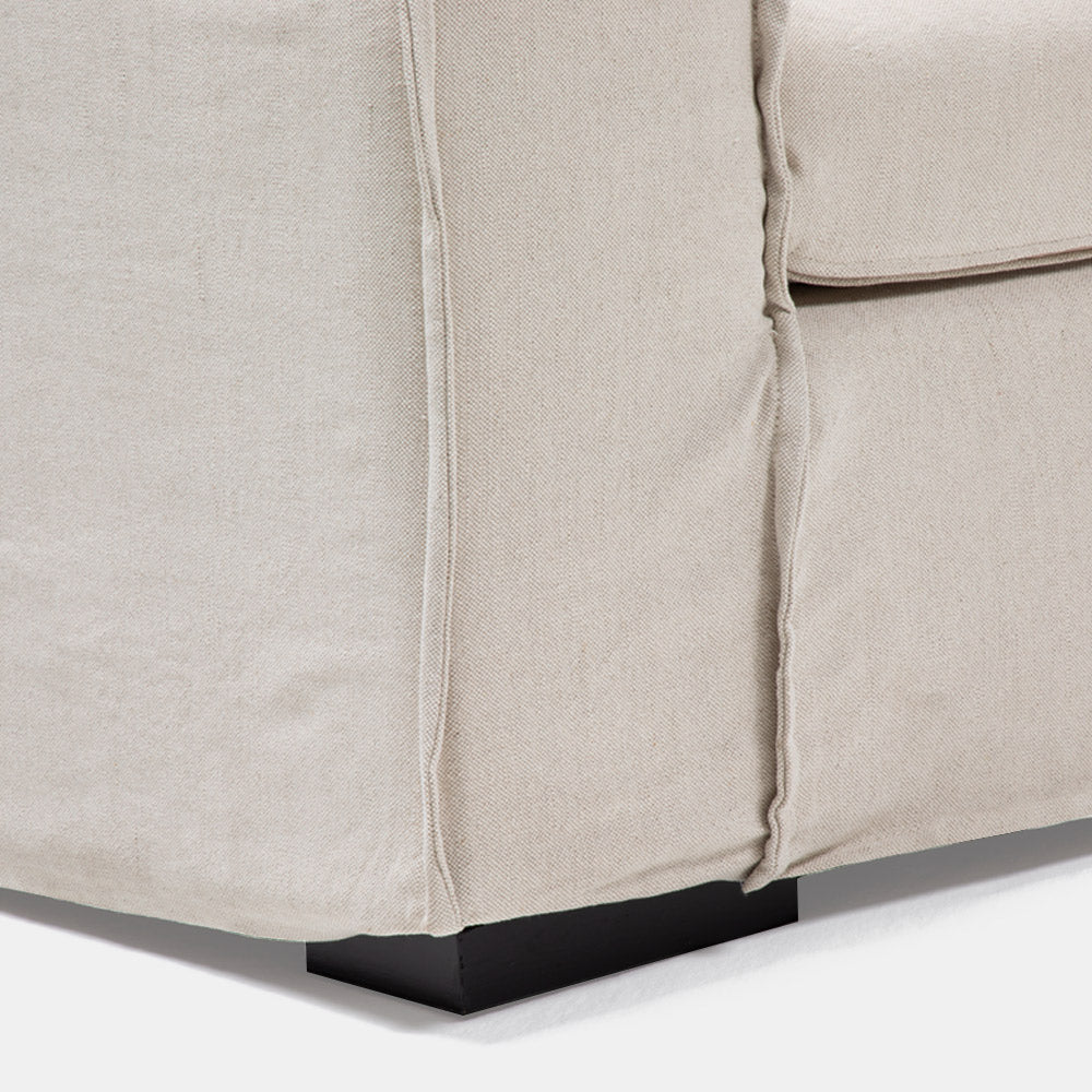 Sofa Seccional Elba 2 Der Beige