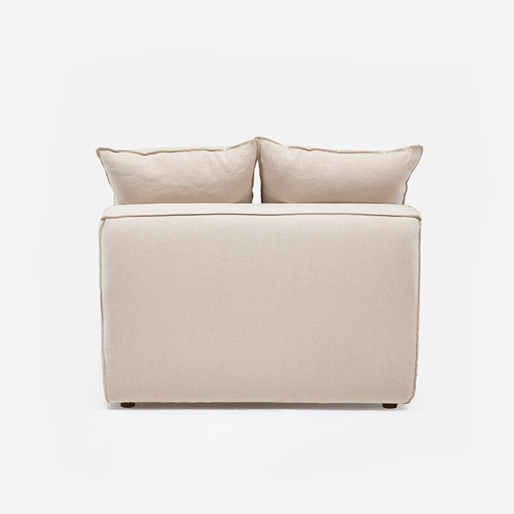 Sofa Seccional Miles Armless Beige