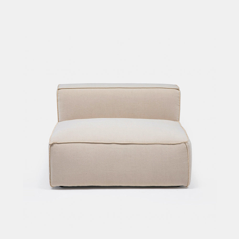 Sofa Seccional Miles Armless Beige