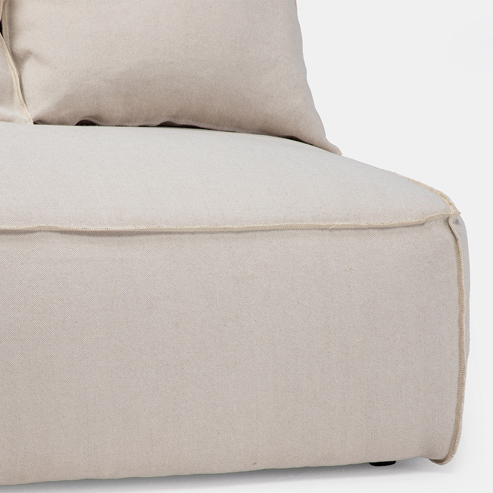 Sofa Seccional Miles Armless Beige