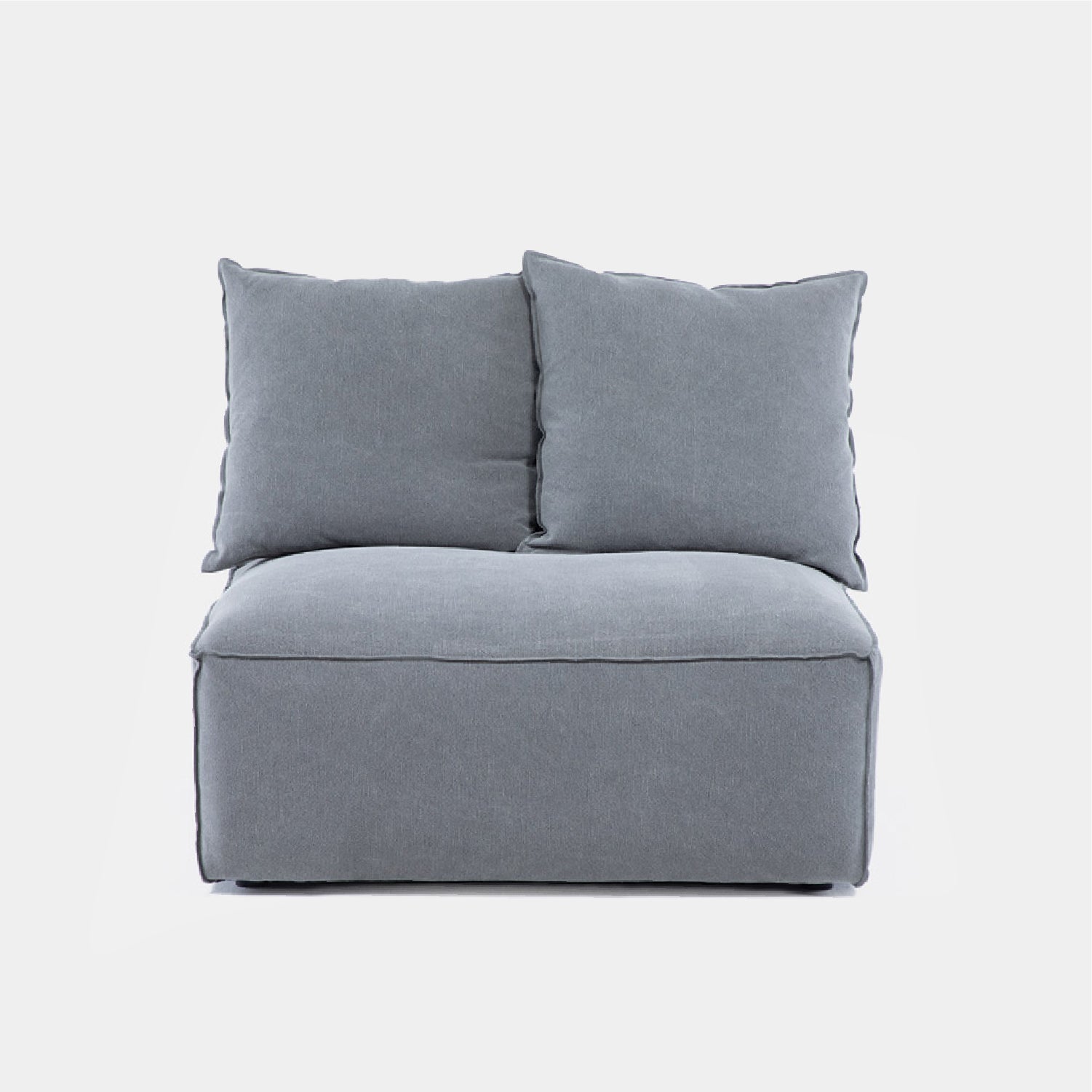 Sofa Seccional Miles Armless Gris