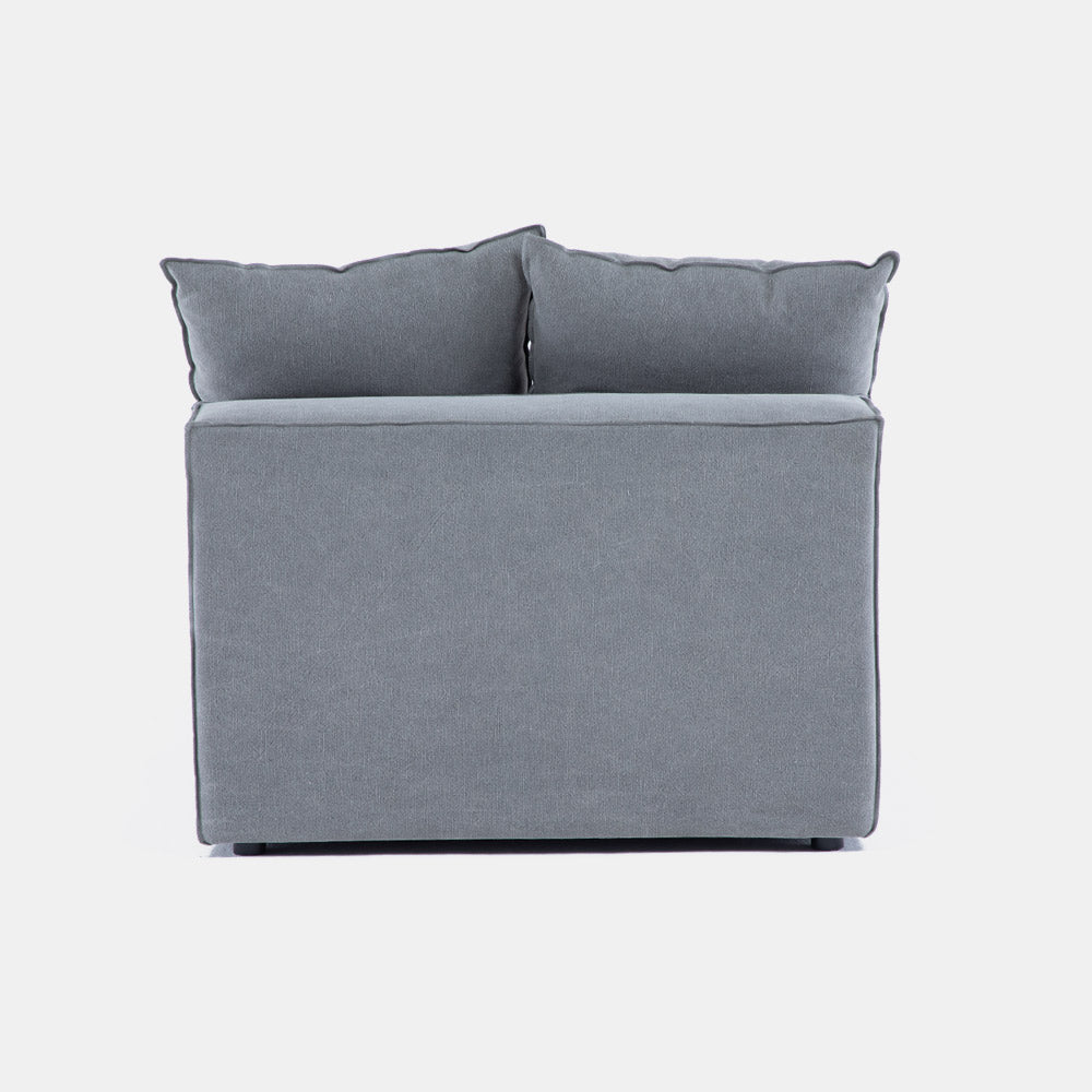 Sofa Seccional Miles Armless Gris
