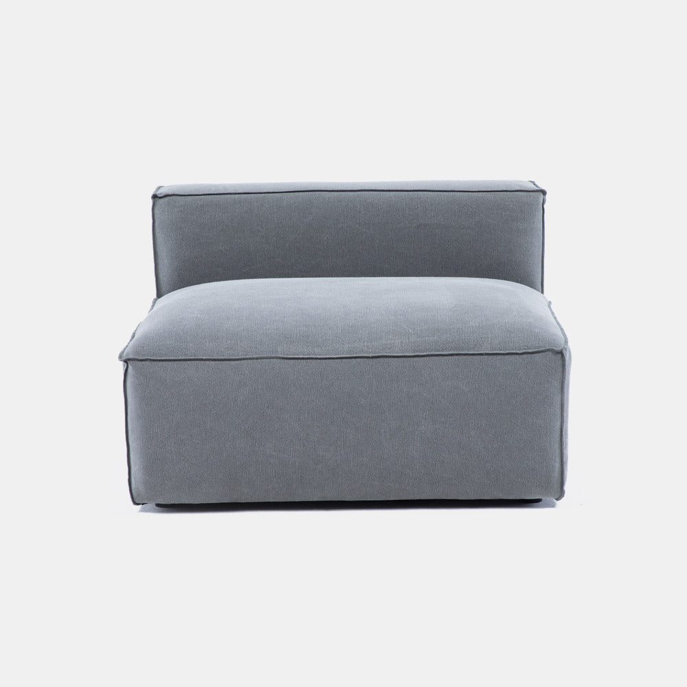 Sofa Seccional Miles Armless Gris