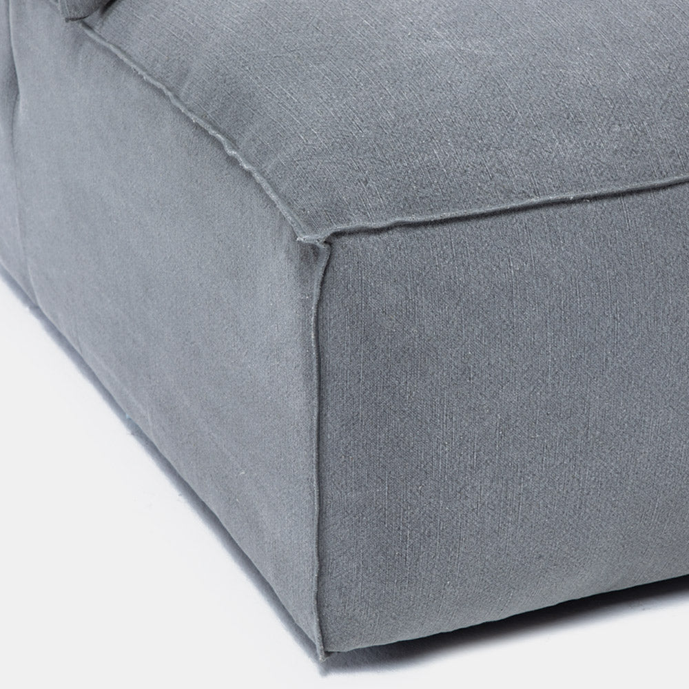 Sofa Seccional Miles Armless Gris