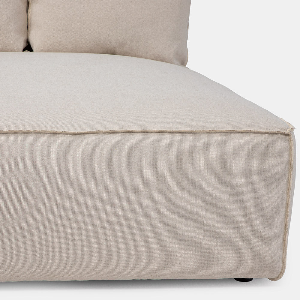 Sofa Seccional Miles Chaise Izq Beige