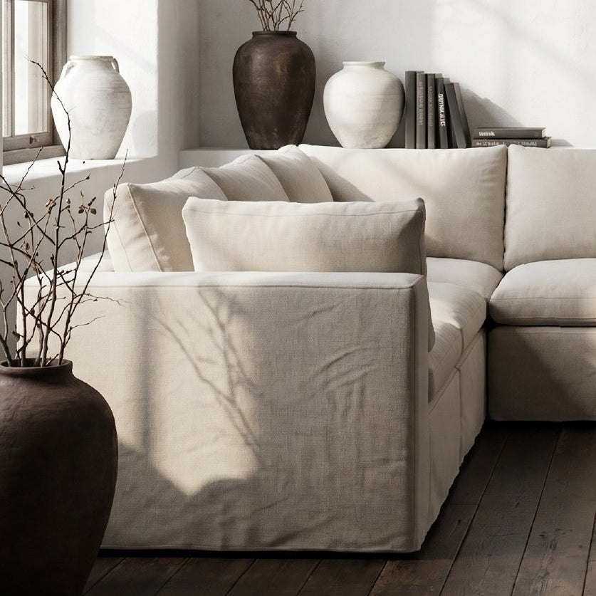 Sofa Seccional Fitz2 Corner Beige