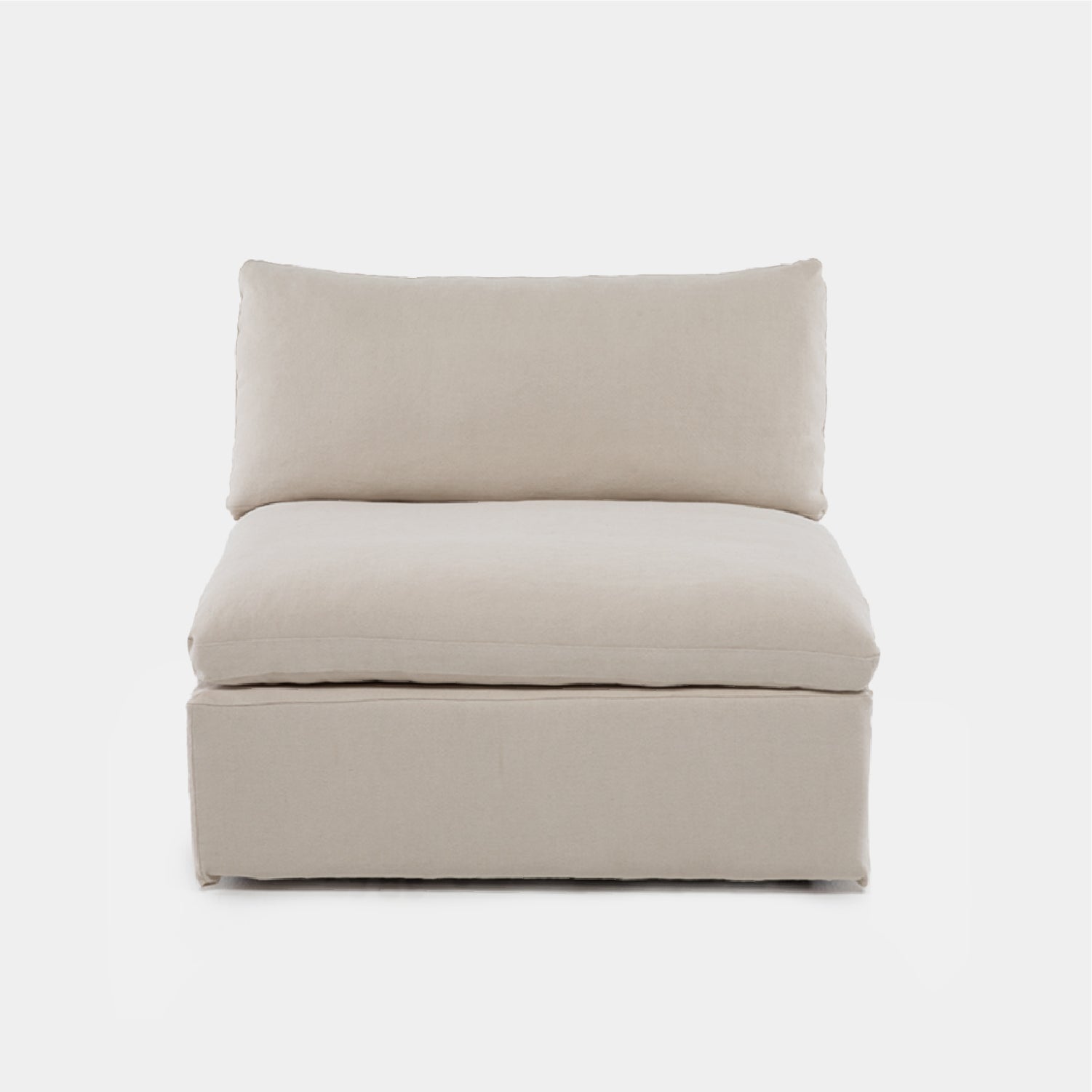 Sofa Seccional Fitz2 Armless Beige