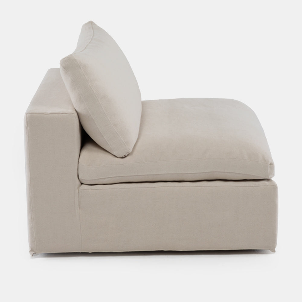 Sofa Seccional Fitz2 Armless Beige