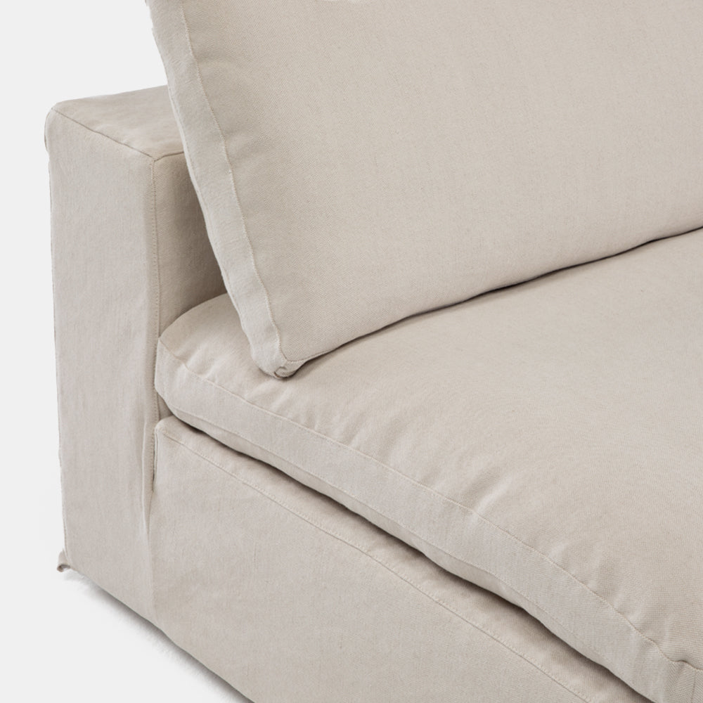 Sofa Seccional Fitz2 Armless Beige