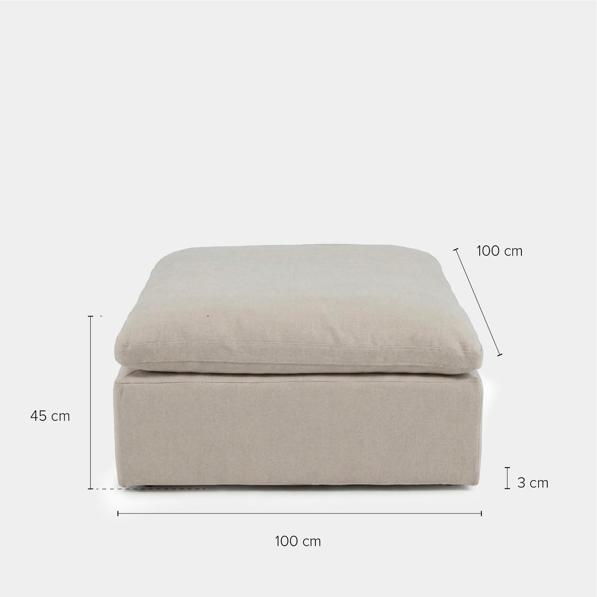 Sillón Ottoman Fitz2 Beige