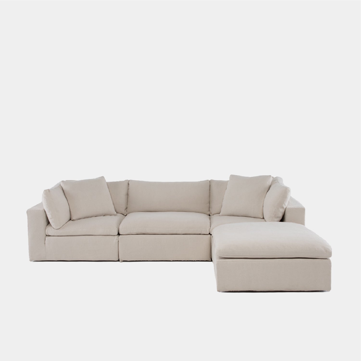 Sofa Seccional Fitz2 Xl Beige