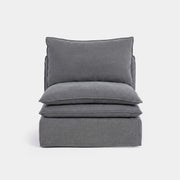 Sillon Armless Calvin Gris