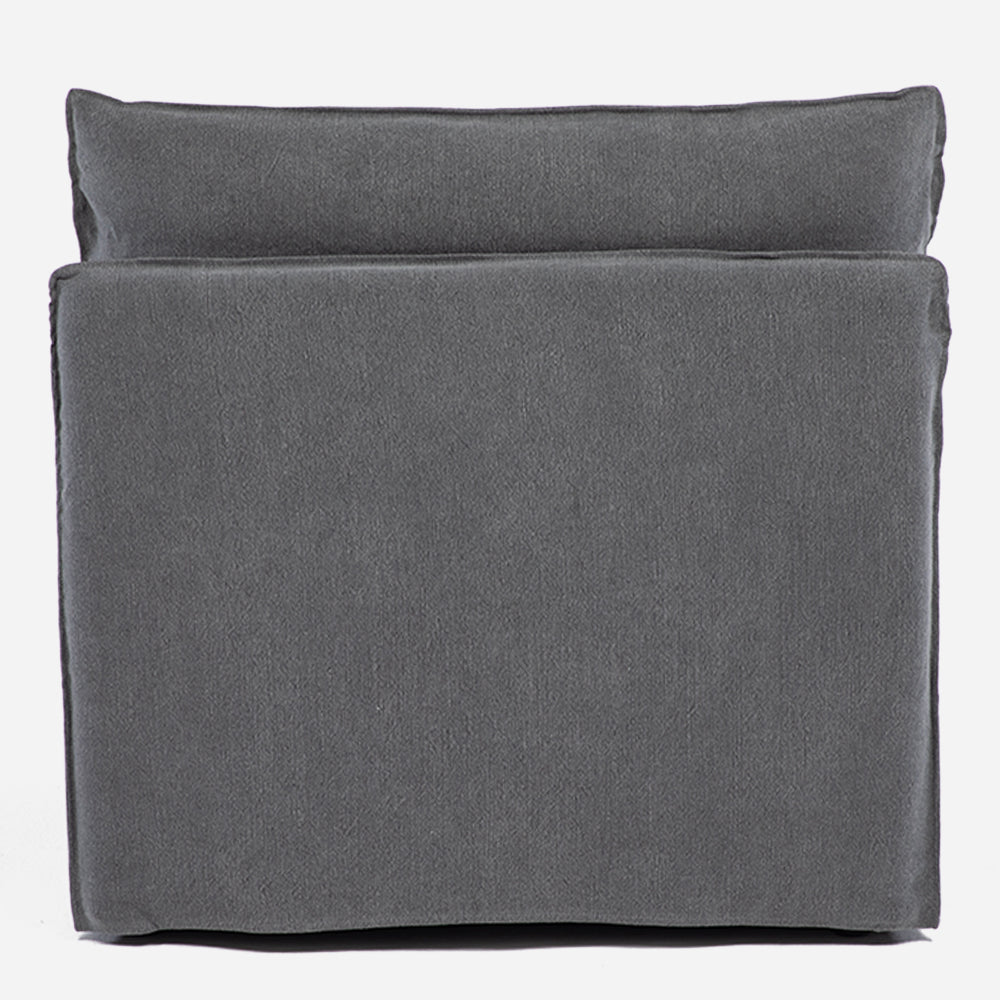 Sillon Armless Calvin Gris